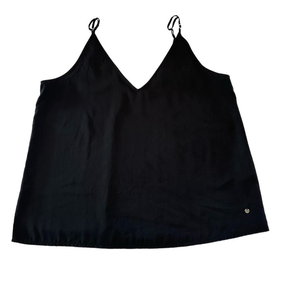 Abercrombie & Fitch - Women's Silky Sleeveless Blouse Tank Top Black Medium - Picture 1 of 8